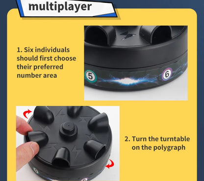 Six Finger Lie Detector Game - Stress-Relieving Prank Toy