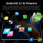 BDF 10.1-Inch Tablet - Android 11, 8GB RAM, 64GB Storage