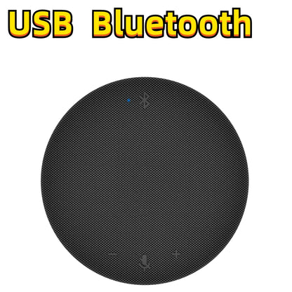 Wireless Bluetooth Conference Microphone & Speaker – 360° USB Speakerphone with 5M Pickup