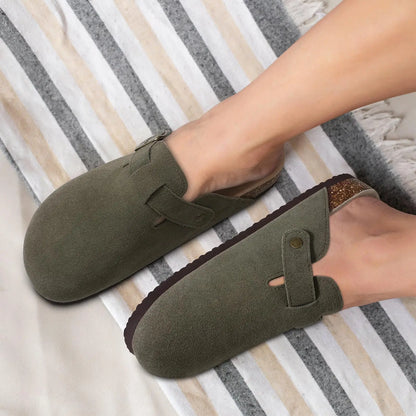 Unisex Soft Cork Clogs with Arch Support – Retro Comfort Slippers