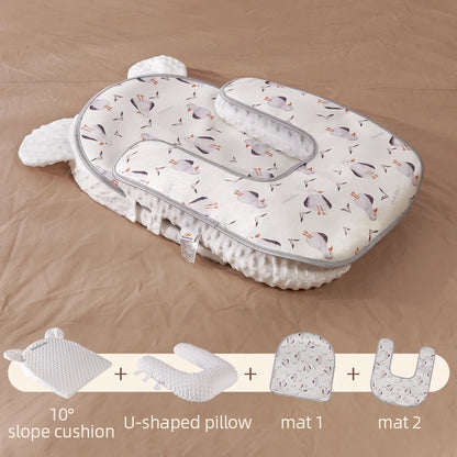 Sunveno Newborn Anti-Spit Up Slope Pad Baby Feeding Support Pillow