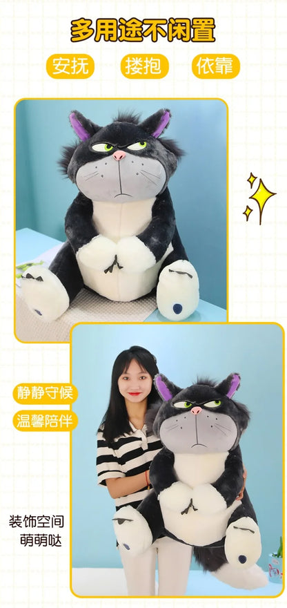 Charming Disney Lucifer Plush - Authentic 30-60cm Cinderella’s Cat