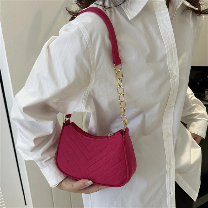 Women’s Retro Dumpling Shoulder Bag