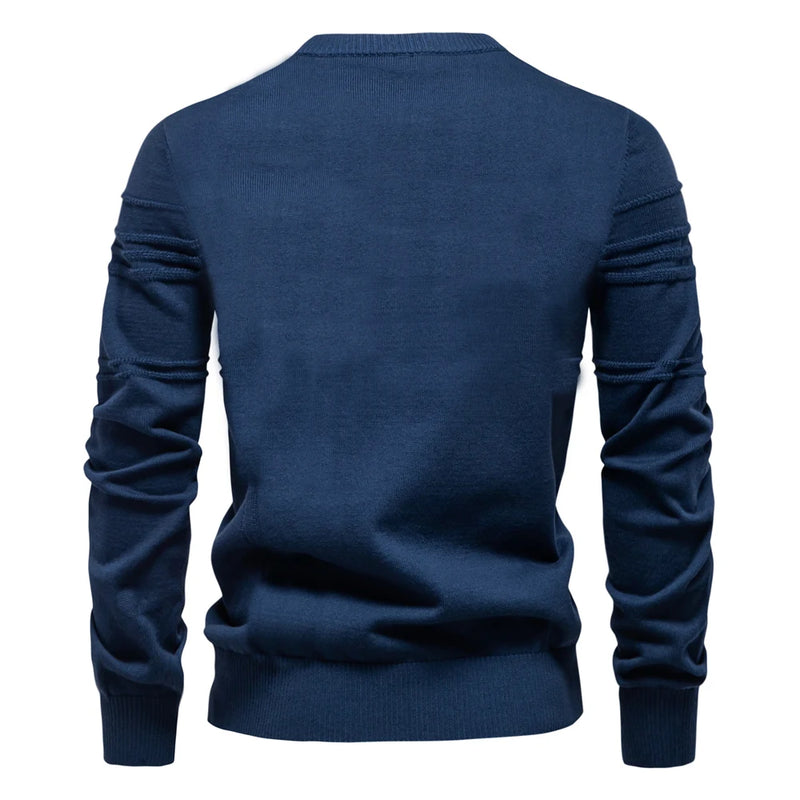 Striped Crewneck Sweater - Cozy & Stylish
