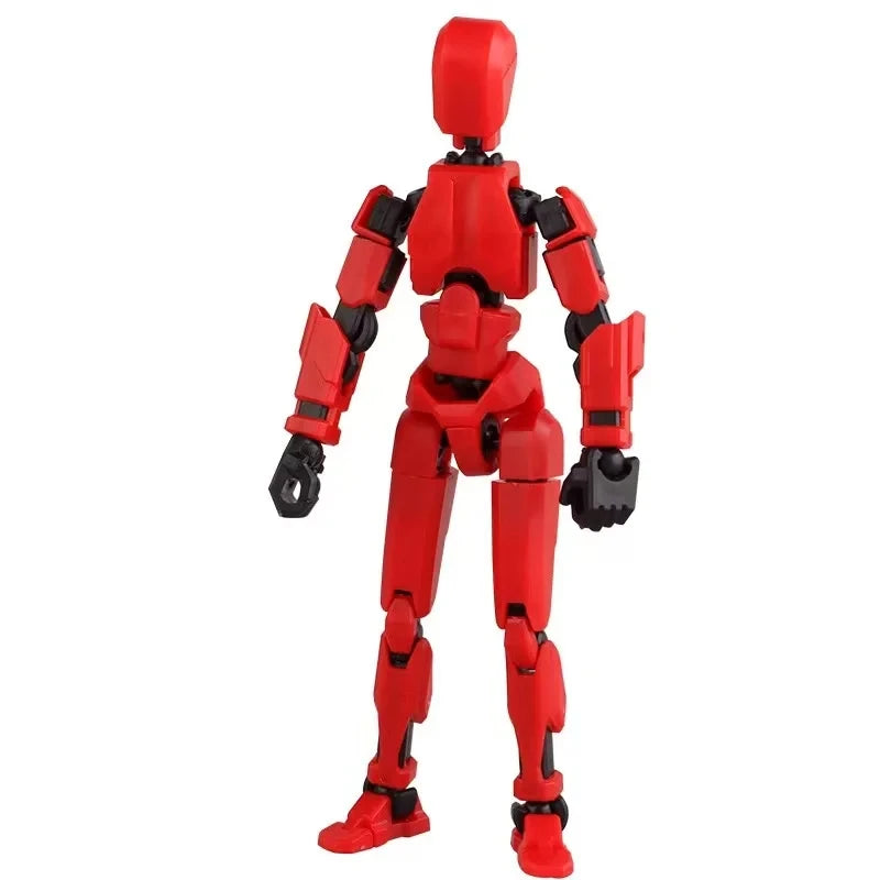 3D Printed Transformable Robot Action Figures