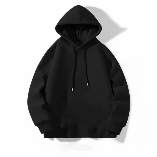 [Plus Size] Hooded Pullover Sweater for Men