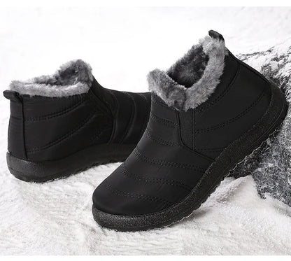 Warm Slip-On Winter Combat Snow Boots