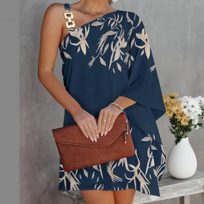 Elegant Summer Print Dress for Women
