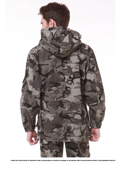 US Military Fleece Tactical Windbreaker Jacket