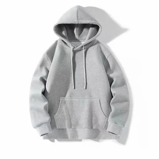 [Plus Size] Hooded Pullover Sweater for Men