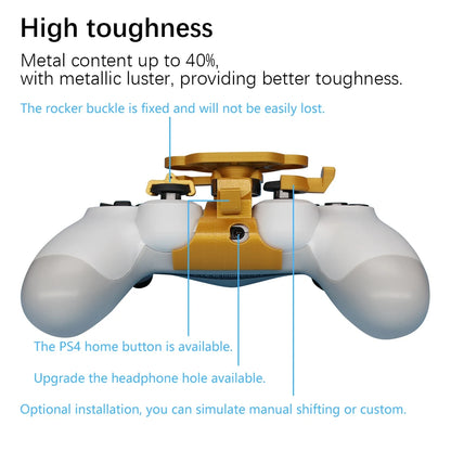 Mini Racing Wheel Controller for PS4 - 3D Printed Game Accessory