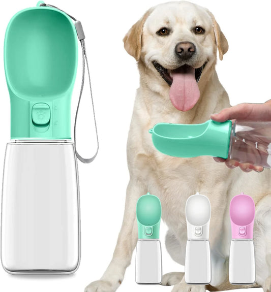 Leakproof Portable Dog Water Bottle & Bowl for Pets