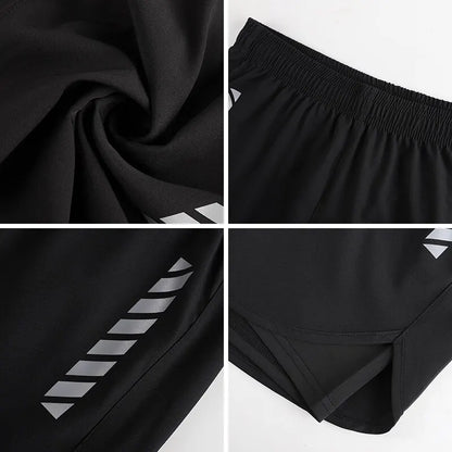 Men’s Quick-Dry Swim Trunks with Liner for Beach and Pool Use