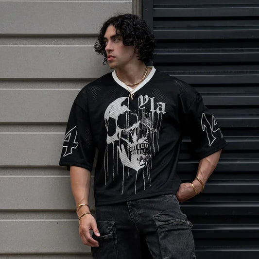 Men's Summer Mesh Quick-Dry Sports Tee