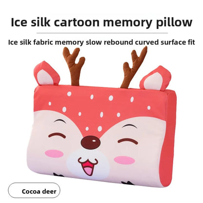 Kids Ice Silk Summer Pillow