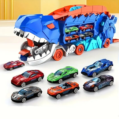 Dinosaur Transporter Truck Toys