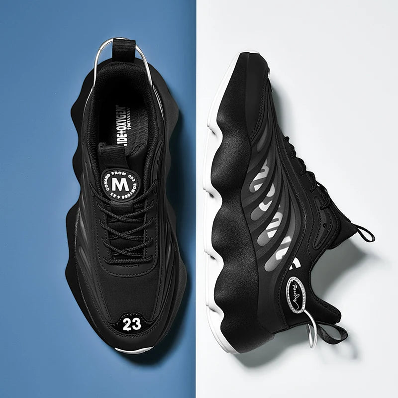 Men’s Casual Luxury Sneakers – Breathable Running Trainers & Fashion Loafers
