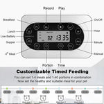 Smart Cat Feeder – Automatic Double Meal Dispenser for Cats & Dogs