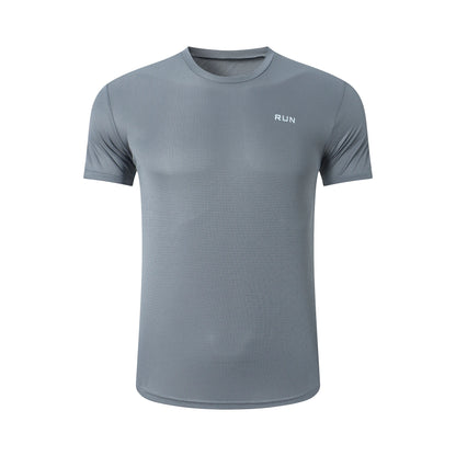 Summer Ice Silk Quick Dry Men's T-Shirt