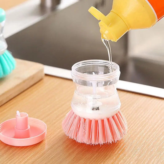 Astronaut Automatic Soap Dispenser Dish Brush
