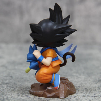 Childhood Goku & Puaru Kawaii Figurine