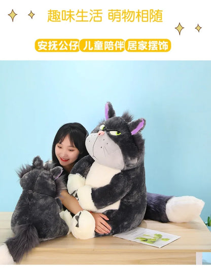 Charming Disney Lucifer Plush - Authentic 30-60cm Cinderella’s Cat