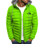 Windproof Hooded Men's Jacket - Warm & Stylish