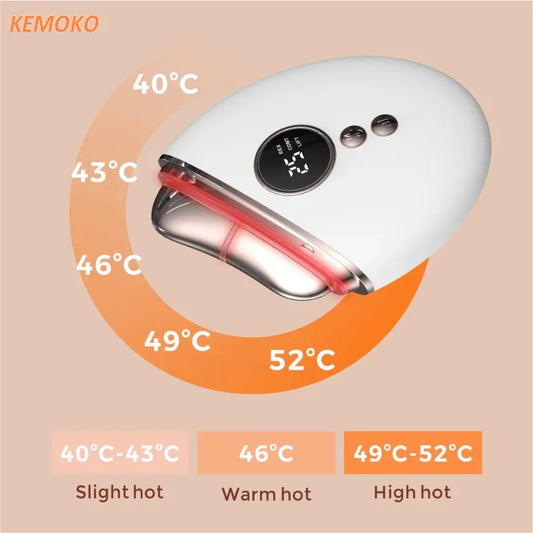 EMS Vibration Heating Face Roller – Skin Tightening & Rejuvenation