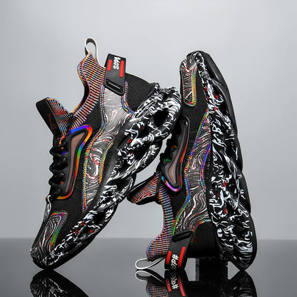Men’s Casual Luxury Sneakers – Breathable Running Trainers & Fashion Loafers