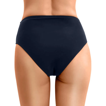 High Waist Bikini Bottoms for Women Summer Swim Shorts Beachwear