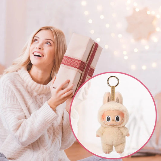 Cute Labubu Sweetheart Vinyl Doll – Box Toy & Keychain Pendant Gift