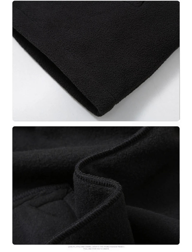 Men's Solid Color Polar Fleece Jacket