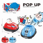 RC Super Battle Bumper Car with Pop-Up Doll – 2.4G Remote Control Toy
