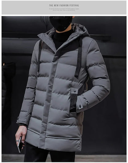 Winter Men’s Down Jacket Hooded