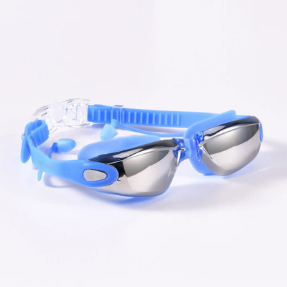 ARENA Anti-Fog UV Swim Goggles with Earplugs for Men and Women
