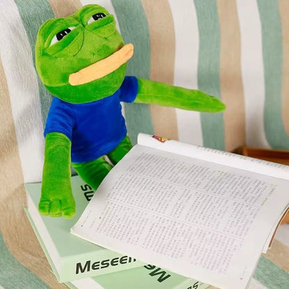 Pepe Frog Crying Plush – Funny & Unique