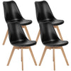 Wooden Legs Lounge Chair for Home, Kitchen, & Living Room