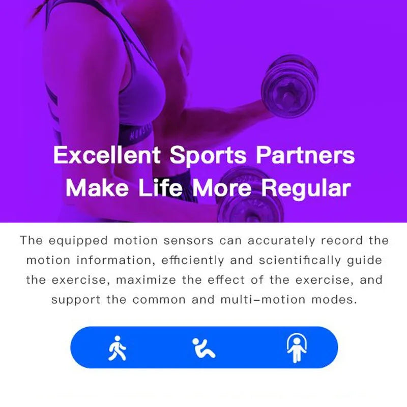 D18 Smart Watch Fitness Tracker