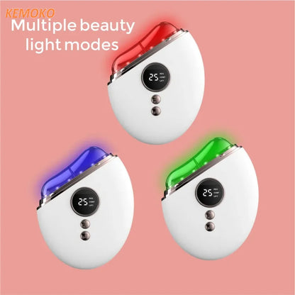 EMS Vibration Heating Face Roller – Skin Tightening & Rejuvenation