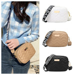 Fashion Wave PU Leather Crossbody Shoulder Bag