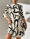 Women’s Fashion Print Mini Dress