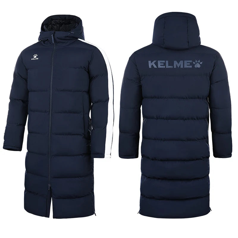 KELME Men's Winter Hooded Sports Jacket