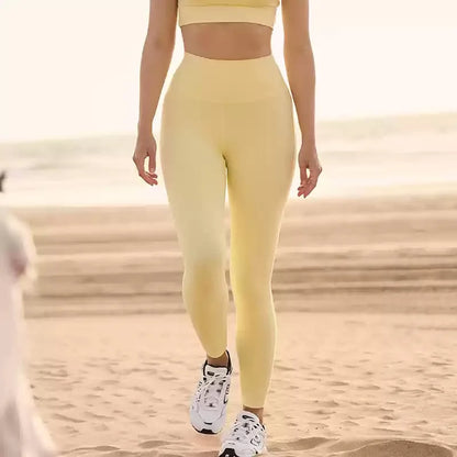Women’s Hollow Back Sports Bra & High Waist Leggings Set