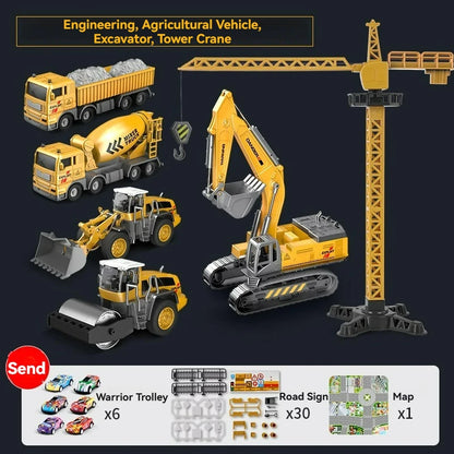Diecast Truck Toy - Classic Construction Loader