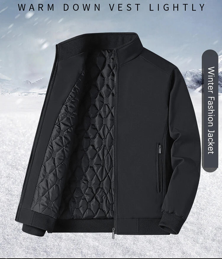 Waterproof Stand Collar Business Casual Coat