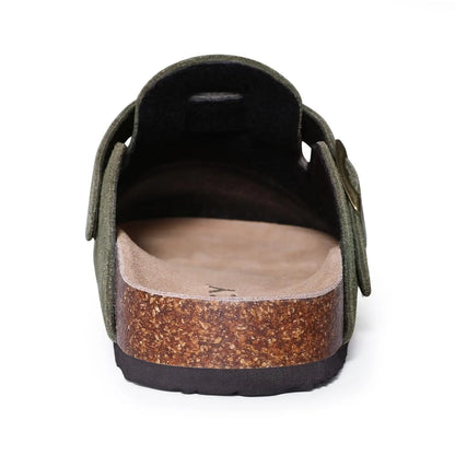 Unisex Soft Cork Clogs with Arch Support – Retro Comfort Slippers