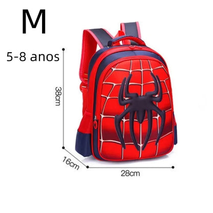Spider King 3D Kids Backpack - Durable and Stylish Design