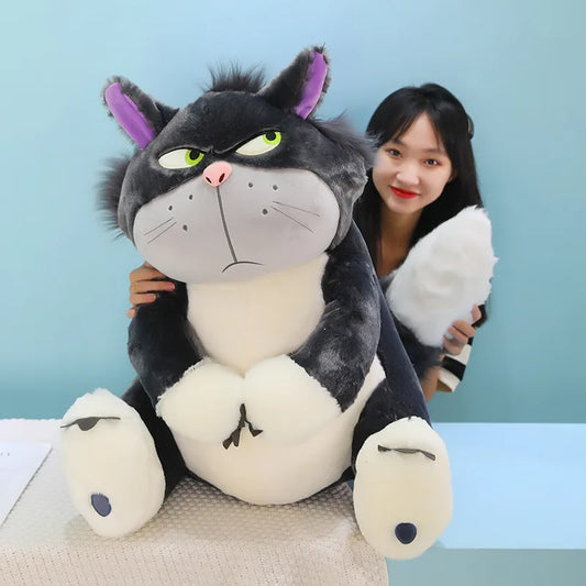 Charming Disney Lucifer Plush - Authentic 30-60cm Cinderella’s Cat
