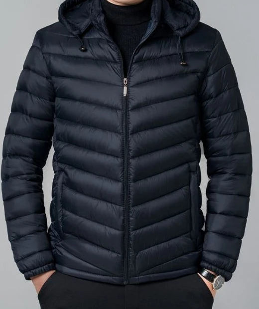 Lightweight Down Puffer Jacket – Casual Winter Padding Coat