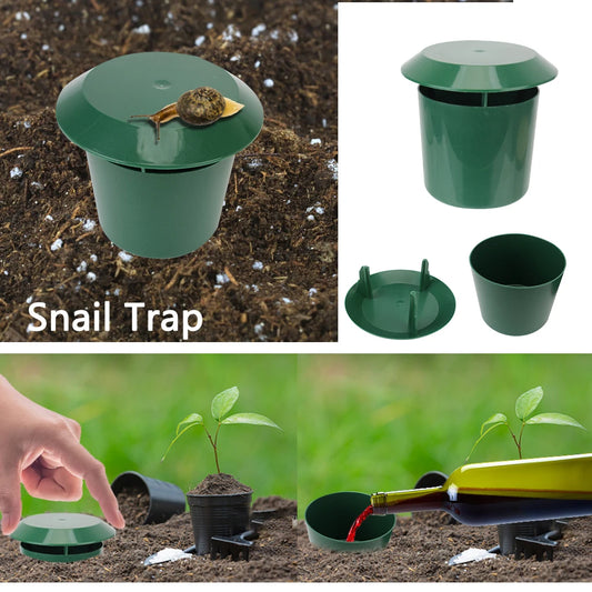 Eco-Friendly Snail and Slug Trap Garden Pest Catcher Cage